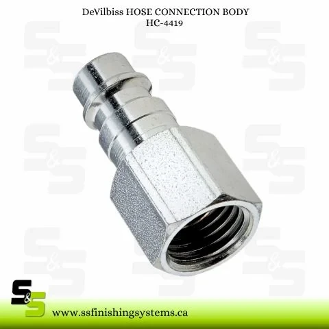 DeVilbiss Quick Disconnect Stem 1/4" NPSM(F) – HC-4419