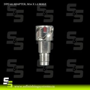 DPC-81 ADAPTER, M16 X 1.5 MALE