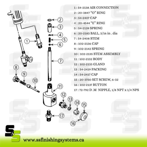 CAP (FLUSH VALVE)