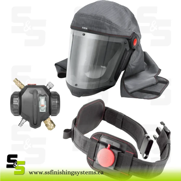 SATA air vision 5000 n carbon set Version with activated carbon adsorber