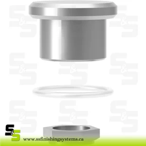 SATA Counter nut for blind plug , stainless steel