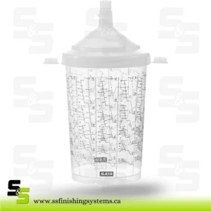 SATA RPS-Cup 0,9l the original, 125 µm flat sieve [pack of 50 pieces]