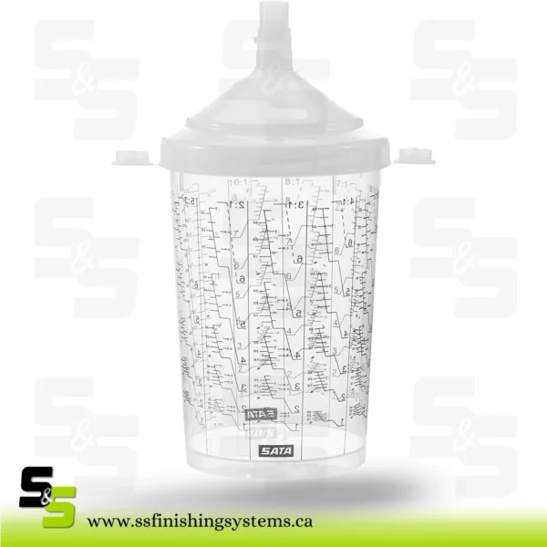 SATA RPS-Cup 0,9l the original, 125 µm flat sieve [pack of 50 pieces]