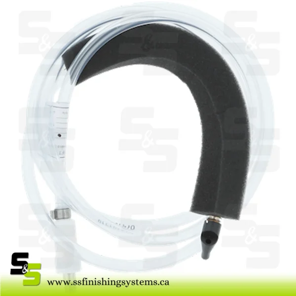 SATA Breathing air hose, cpl. with acoustic warning device, foam sleeve and noise reducer/coupling [for S