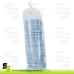 SATA Spare flat sieve 125µm, pastel blue [packing unit 100 pieces] [for SATA RPS 0.6l / 0.9l]