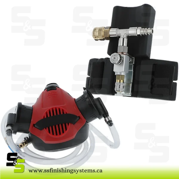 SATA air star C half mask and belt unit with T-piece, special version