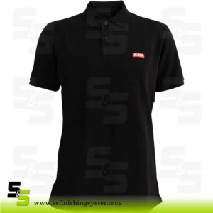 SATA Polo, black, size: M, 100% cotton SATA Polo, black, size: M, 100% cotton