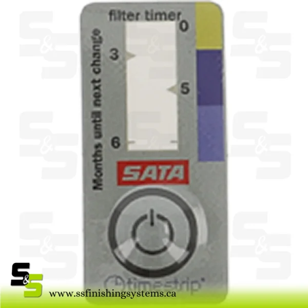 SATA filter timer for sinter filter