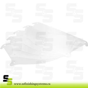 SATA Visor foil, 6 perforations [packing unit 1000 pieces] [for SATA air vision 5000]