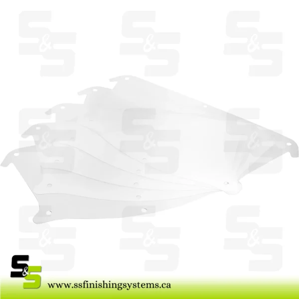 SATA Visor foil, 6 perforations [packing unit 1000 pieces] [for SATA air vision 5000]