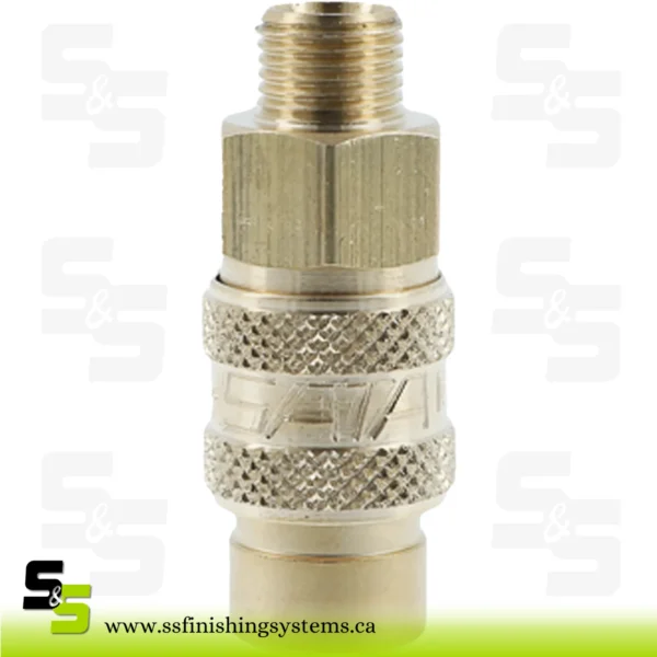 SATA Safety quick coupling for air vision 5000 air regulator and air carbon regulator