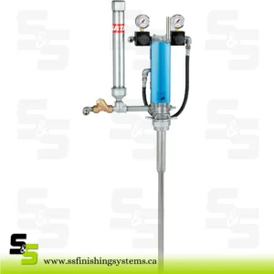 SATA HKU 200 l barrel pump unit, cpl., consisting of piston pump 1:3 with hose pair 10 m, SATAjet 1000 KK spray gun, nylon, door and hook wand SATA HKU 200 l barrel pump unit, cpl., consisting of piston pump 1:3 with hose pair 10 m, SATAjet 1000 KK spray gun, nylon, door and hook wand