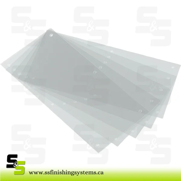 SATA Visor foil, 6 perforations [packing unit 1000 pieces] [for SATA vision 2000 ASS]