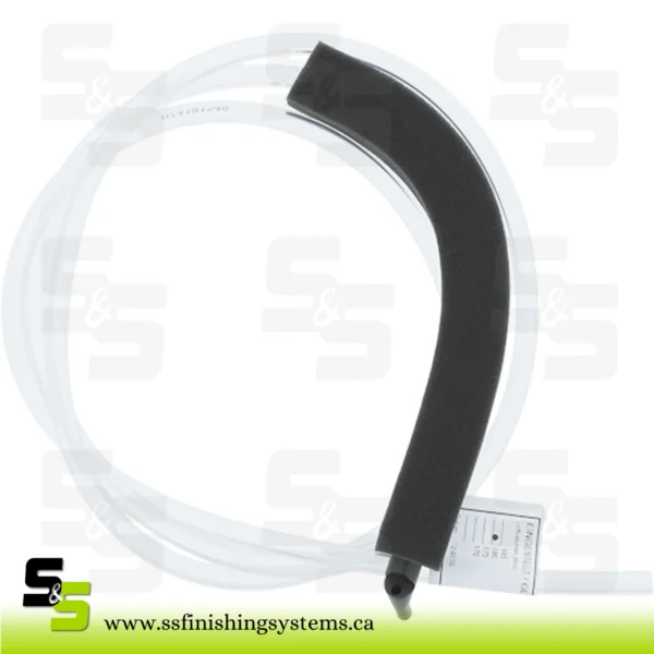 SATA Breathing air hose with acoustic warning device and