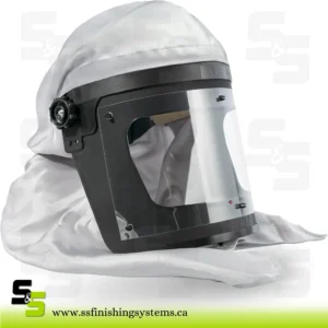 SATA Hood for full face respirator vision 2000, with head / chest cloth over hood, air hose 1.80 m long