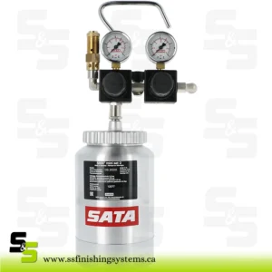 SATA mini set 2, paint pressure pot 2.0 l; double pressure reducer