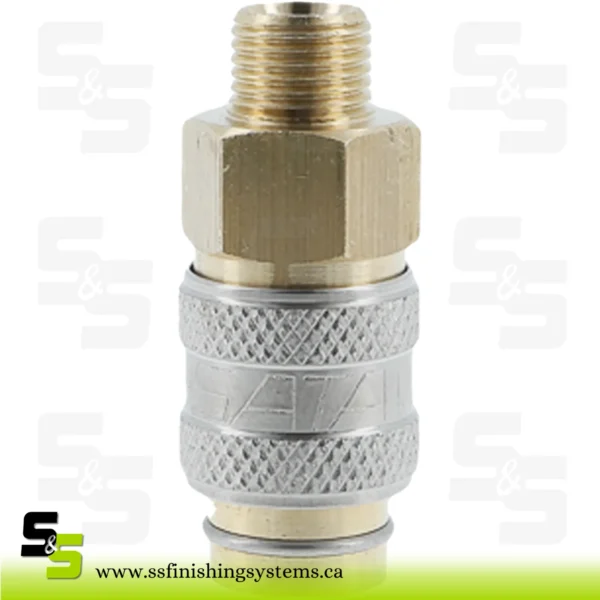 SATA Safety quick closure coupling NW 5, type 21, for adsorber of half mask respirator, version GS