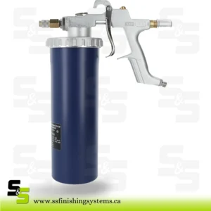 SATA HRS-E with 1.5 l pressurized cup (max. 10 bar), with material flow control, without wands SATA HRS-E with 1.5 l pressurized cup (max. 10 bar), with material flow control, without wands