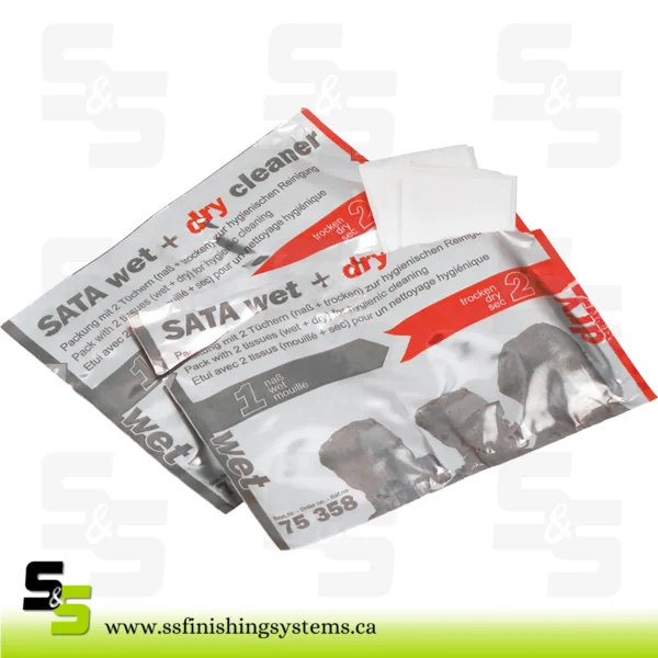 SATA wet & dry cleaner, [packing unit 50 pieces]