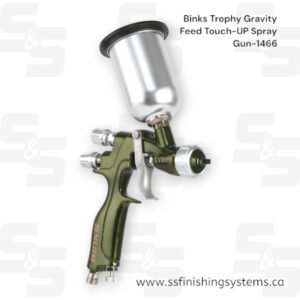 Binks Trophy Touch-UP Gravity Feed Spray Gun 1466
