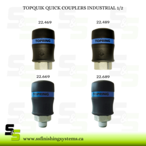 22.469 TOPQUIK QUICK COUPLERS INDUSTRIAL 1/2