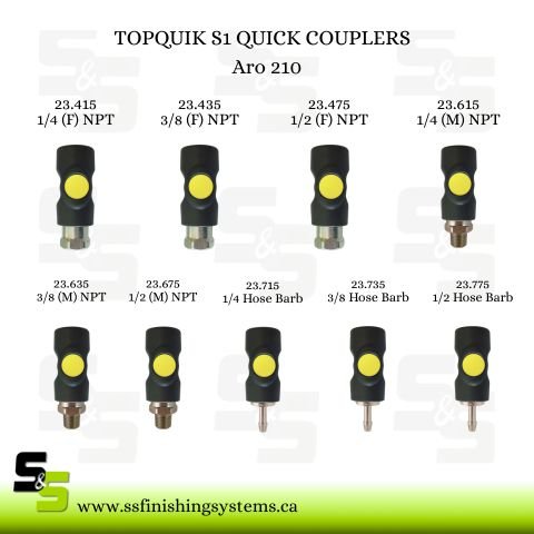 23.XXX TOPQUIK S1 QUICK COUPLERS ARO 210