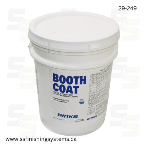29-249 BOOTH COAT 20 LITRE PAIL WHITE