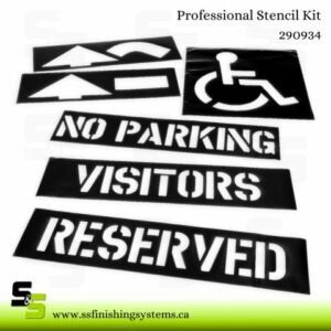 Line Striping Stencils