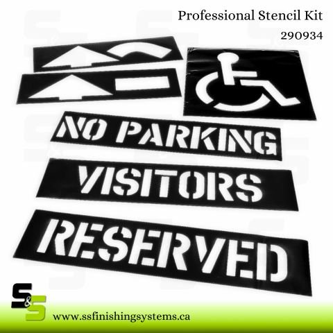 Line Striping Stencils