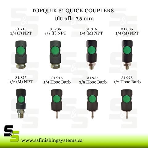 31.XXX TOPQUIK S1 QUICK COUPLERS ULTRAFLO