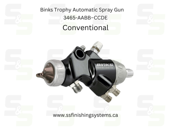 Binks Trophy Series Automatic Spray Gun-3465