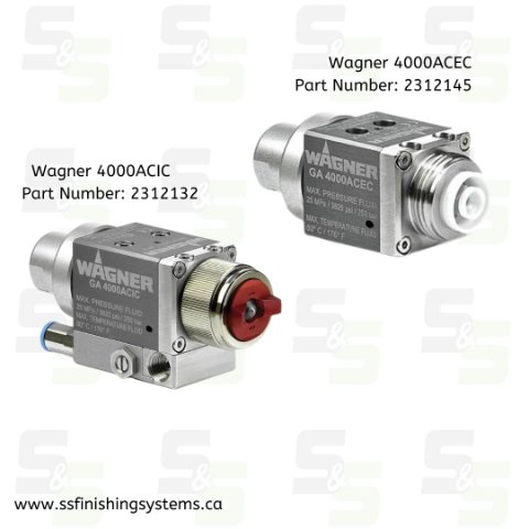 WAGNER GA 4000AC AirCoat Automatic Guns