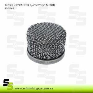 BINKS STRAINER 3/4 inch NPT (30 MESH)