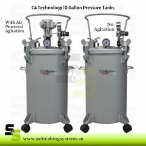 C.A. Technologies 10-Gallon Top Outlet Presure Tanks