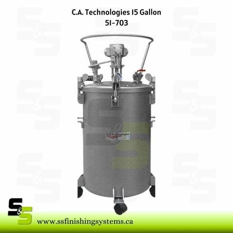 C.A. Technologies 15 Gallon Top Outlet Pressure Tanks