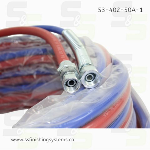 53-402-50A-1 AAA Fluid & Air Hose Assembly 3/16 ID x 50 ft