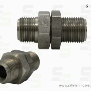 Hosco 3/8 NPS(M) X 3/8 NPS(M) REVERSE BULKHEAD