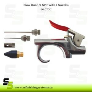 60.070C MAXJET Blow Gun Kit with 4 Nozzle