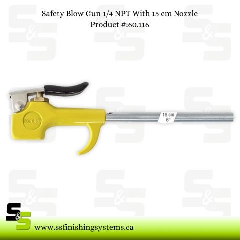 60.116 COMPACT Long Tube Safety Blow Guns