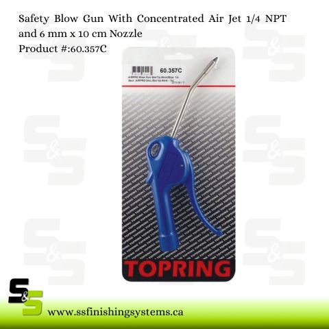 60.357C AIRPRO Safety Blow Guns with StarTip Nozzle