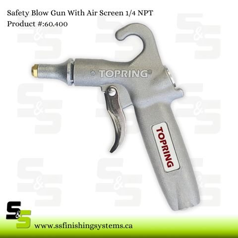 60.400 TOPGUN Protective Air Screen Safety Blow Gun