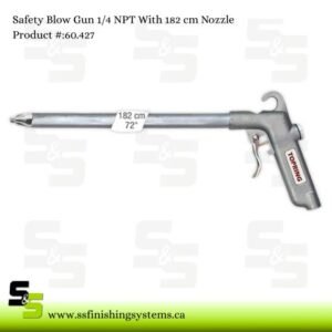 60.427 TOPGUN Whisper Jet Safety Blow Guns With Coanda Nozzel