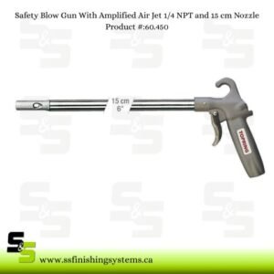 60.450 TOPGUN Maximum Thrust long Safety Blow Guns with Venturi Nozzle