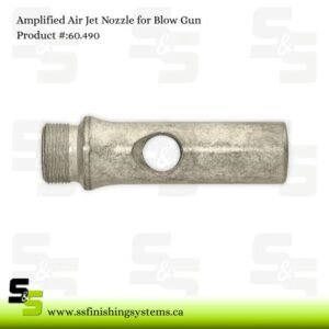 60.490 Amplified Air Jet Nozzle for Blow Gun