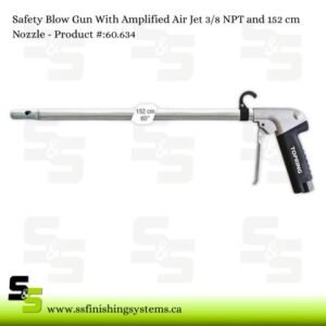 Magnum Extra Thrust Long Safety Blow Guns with Venturi Nozzle