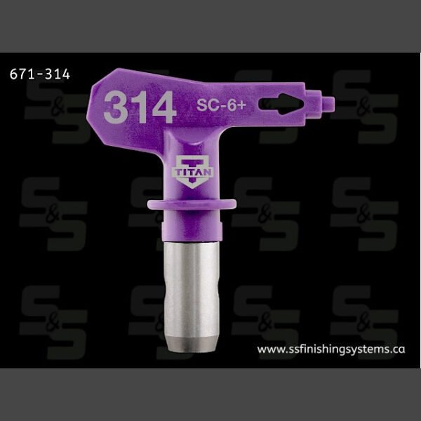 Titan SC-6+ Fine Finish Airless Spray Tip 671