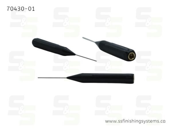 Ransburg Resistive Hi-Flex Electrode Black
