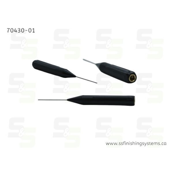 70430-01 Ransburg Resistive Hi-Flex Electrode Black