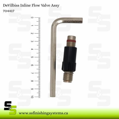 DeVilbiss Inline Flow Valve Assembly 704417