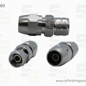 72-1303 Binks Connection 1/4 Swivel X 1/4 Hose